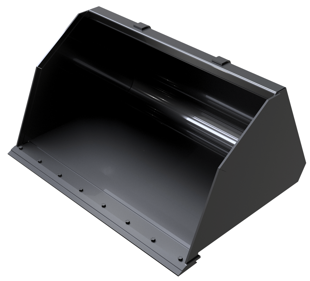 Light Material Bucket with Wear Plate (Compact machines)